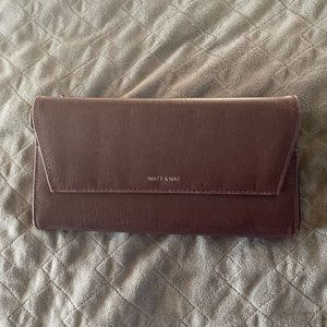Purple mat and nat wallet